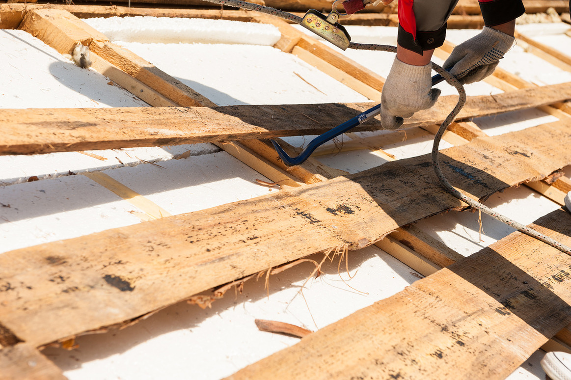 Демонтаж крыши в Московской области