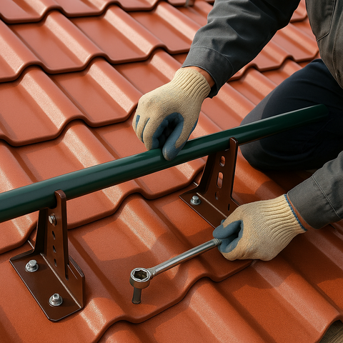 Монтаж крыши в Московской области